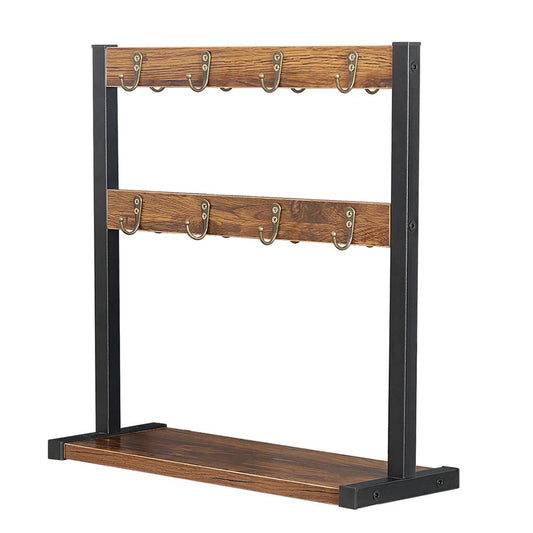 Buy Heavy Duty Wall Mount Mug Rack – 12 Hook Holder AU