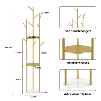 high-end-gold-coat-racks-freestanding-hall-coat-tree-hat-racks-with-marble-base