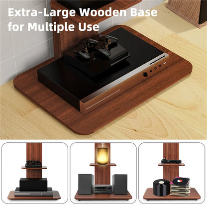 32-65-universal-swivel-televisions-tv-mount-floor-tv-stand-with-wood-shelves