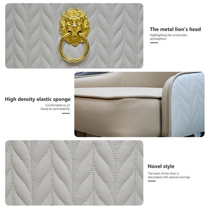 2pcs Leather Upholstered Dining Chairs