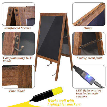 led-message-writing-board-flashing-illuminated-erasable-neon-sign-sandwich-board