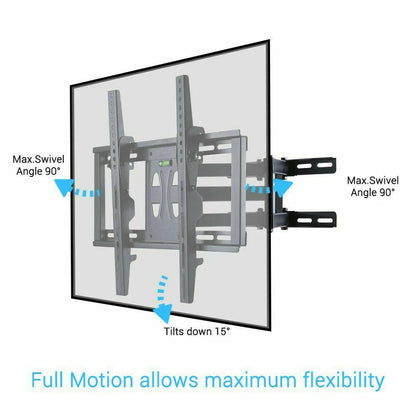 tilt-swivel-dual-arms-tv-mount-cantilever-wall-bracket-40-46-50-55-56-lcd-led