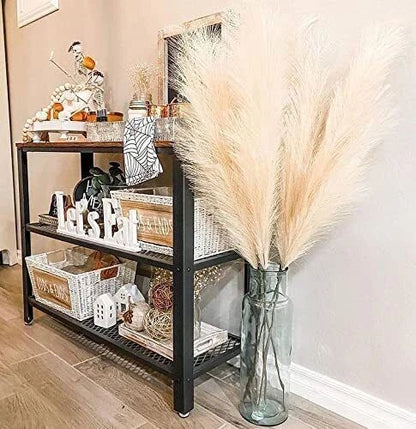 Boho 3PCS Artificial Pampas Grass Home Decor Set