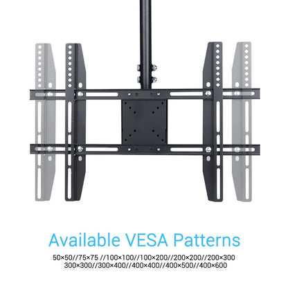 heavy-duty-tv-roof-ceiling-mount-bracket-tilt-swivel-rotatable-arm-for-27-65inch