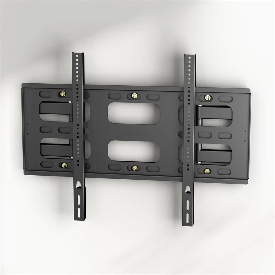 Black 40-85 Inch Heavy-Duty Swivel TV Wall Mount With Articulating Arm Support