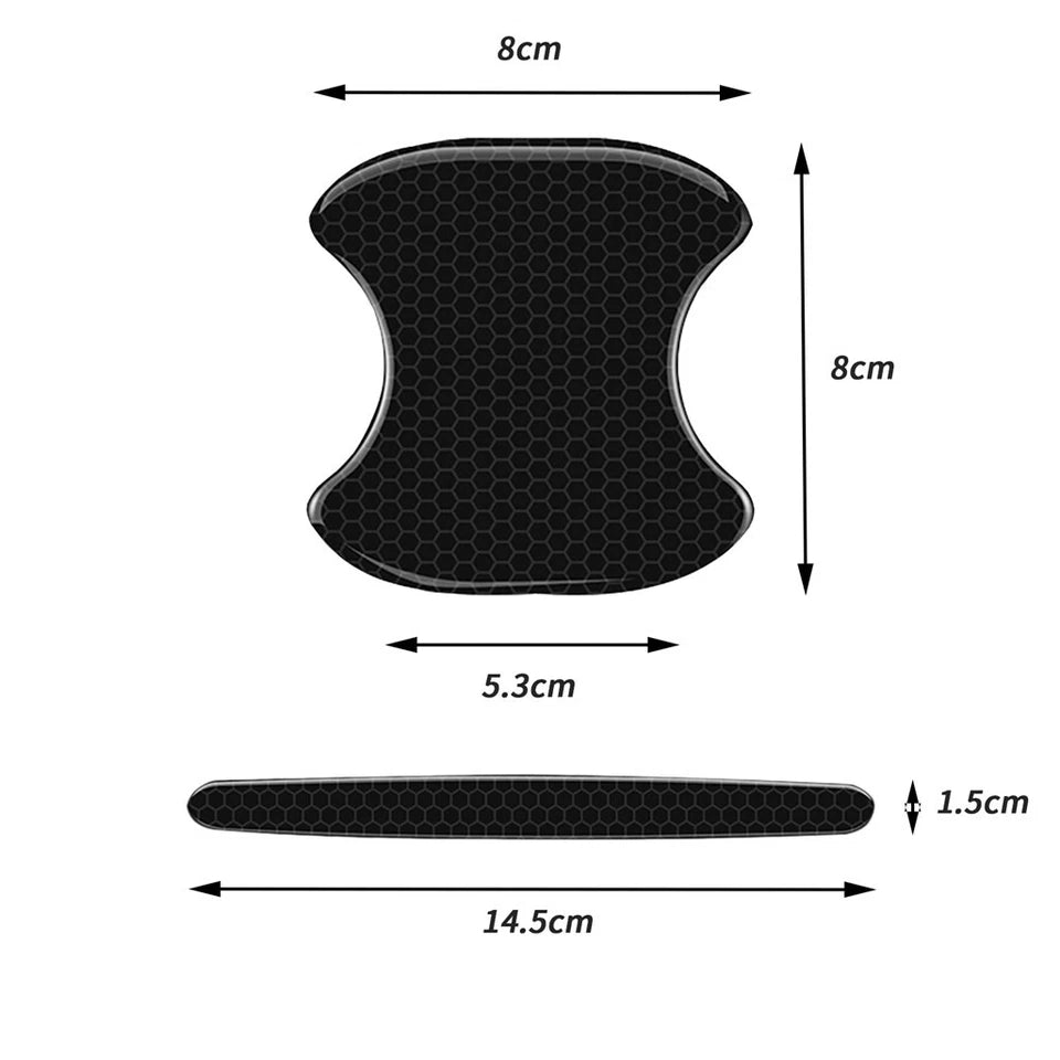 Transparent Car Door Handle Scratch Protector Stickers