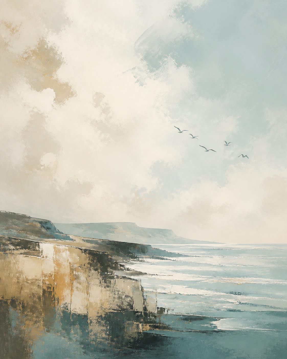 Seabird Passage coastal artwork detail
