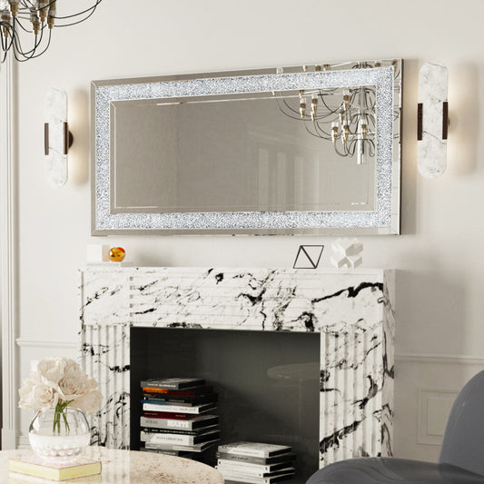 Modern Jeweled Full Length Mirror