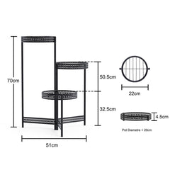 Stylish Metal Planter Stand AU
