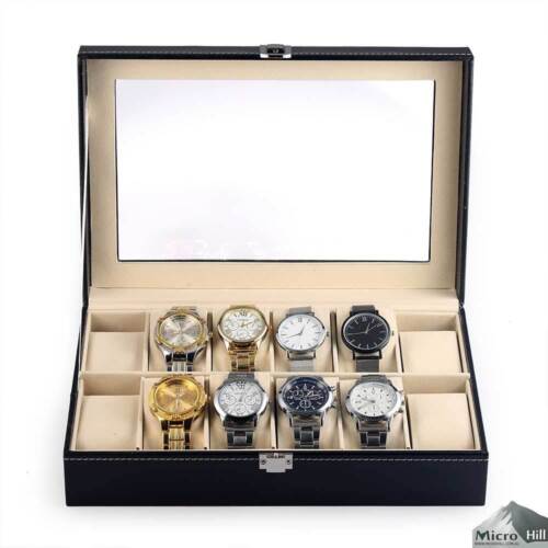 Jewelry Watch Box – Premium Display & Storage Case for Watches & Accessories – Perfect for Collectors & Gifts